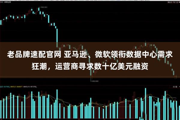 老品牌速配官网 亚马逊、微软领衔数据中心需求狂潮，运营商寻求数十亿美元融资